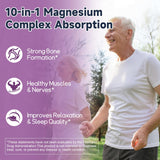 Totaria Magnésium Glycinate Absorption: digestion améliorée et muscles détendus