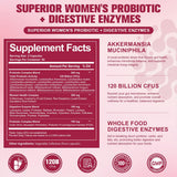 Totaria Probiotiques pour Femmes — prébiotiques nourrissent la flore intestinale.