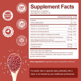 Totaria riz levure rouge aubépine, capsules et flacon, soutien potentiel au cœur.