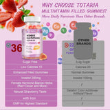 Totaria: texture molle des gummies, expérience de mastication plaisante