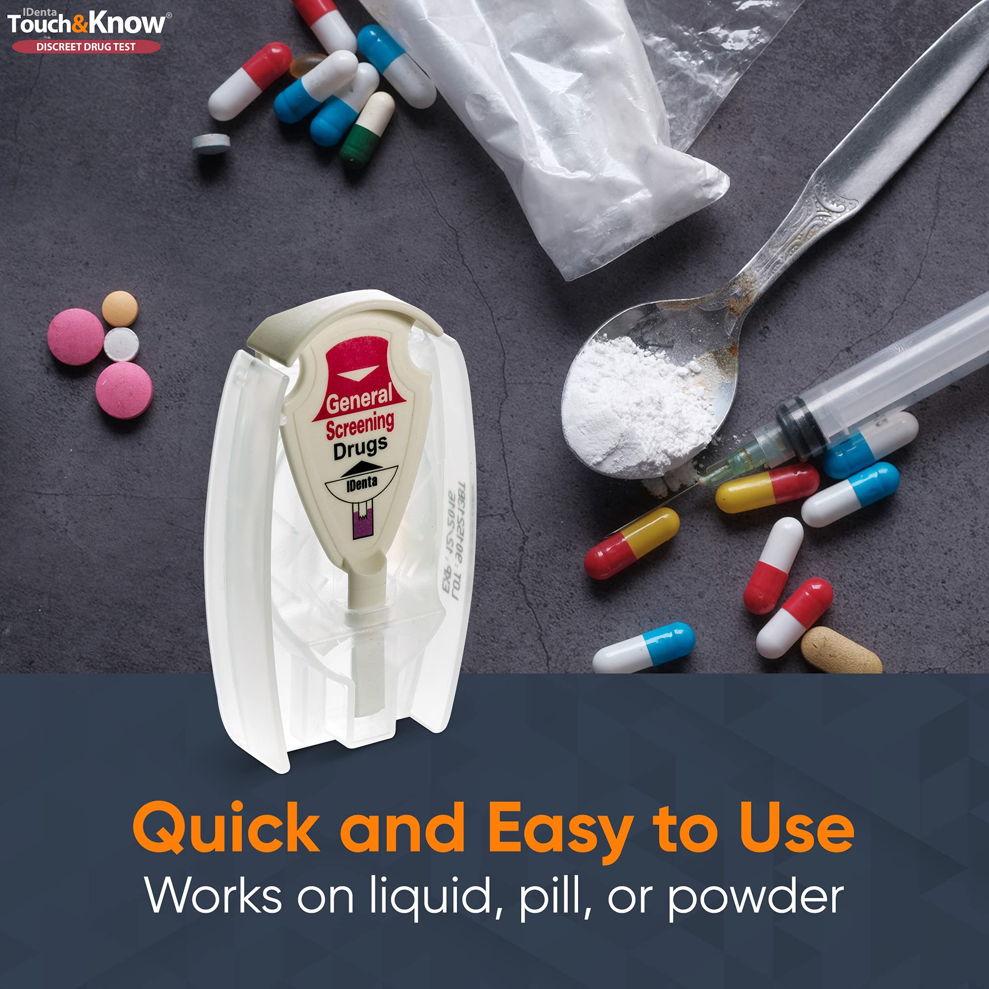 Touch&Know-detection-30-substances : outil fiable pour dépistage domestique