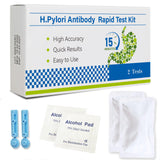 Kit Touyeet H pylori ensemble de 2 tests pour usage domestique, prêt à l'emploi