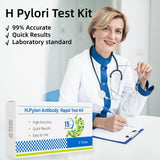 Test H pylori Touyeet rapide 10-15 minutes avec résultats lisibles
