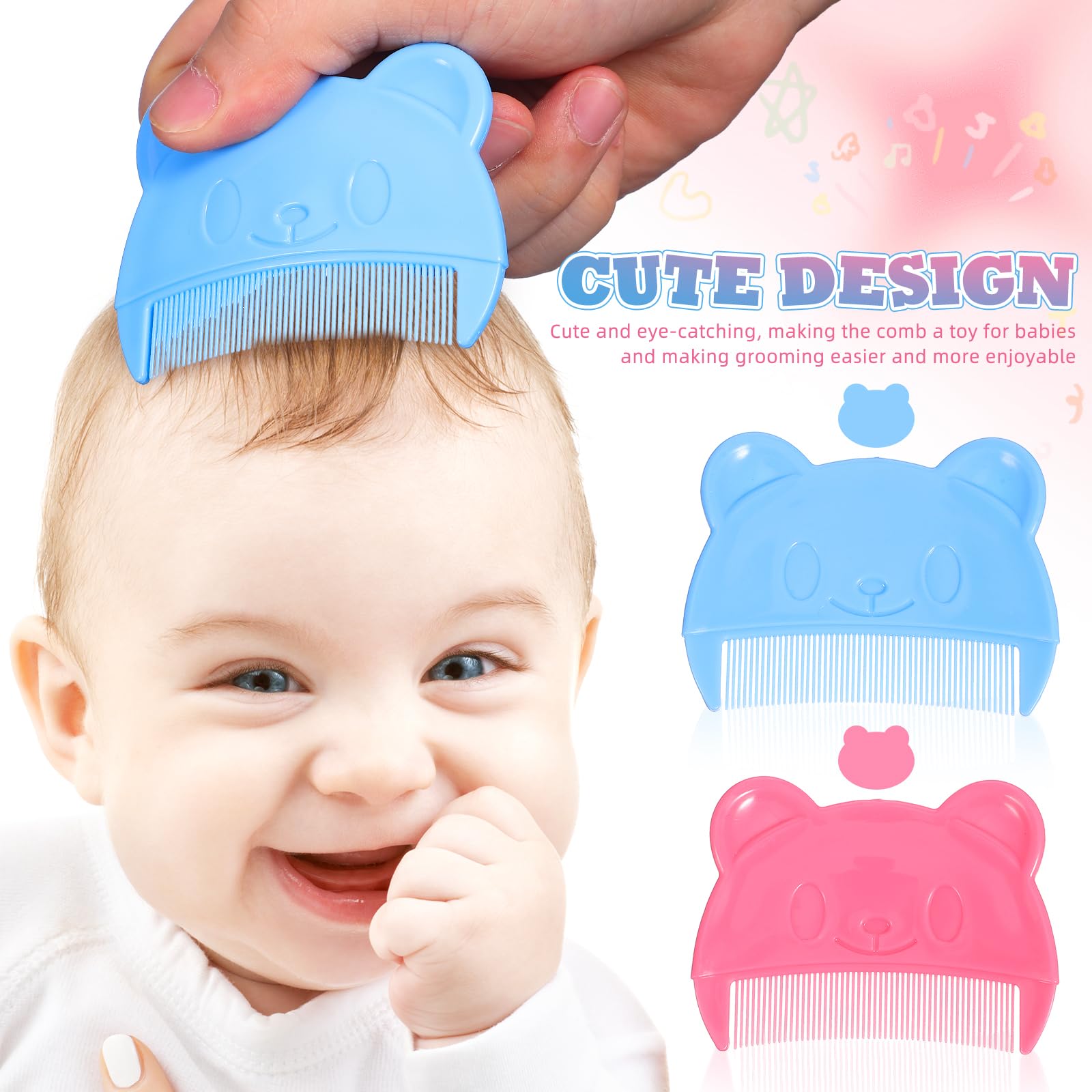 Toyvian – ensemble deux peignes bébé, solution polyvalente.