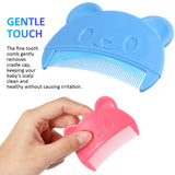 Peigne bébé Toyvian à dents fines, nettoie en douceur les croûtes.