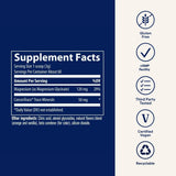Trace Minerals Magnésium Glycinate, verre d’eau montrant la dissolution rapide