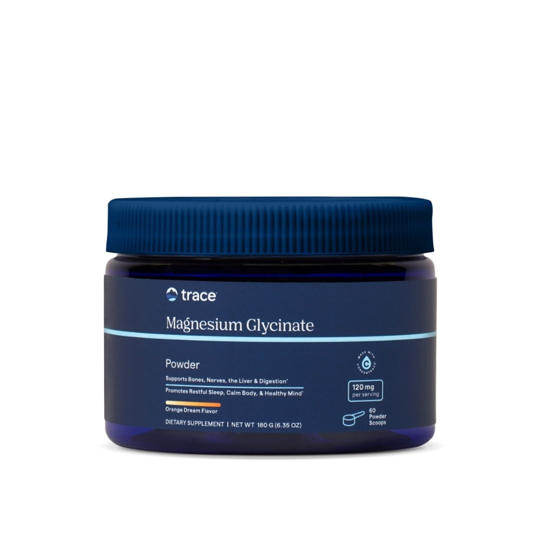 Trace Minerals Magnésium Glycinate en emballage, prêt à découvrir les bienfaits