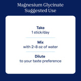 Trace Minerals Magnésium Glycinate – verre d’eau prêt à boire avant le coucher
