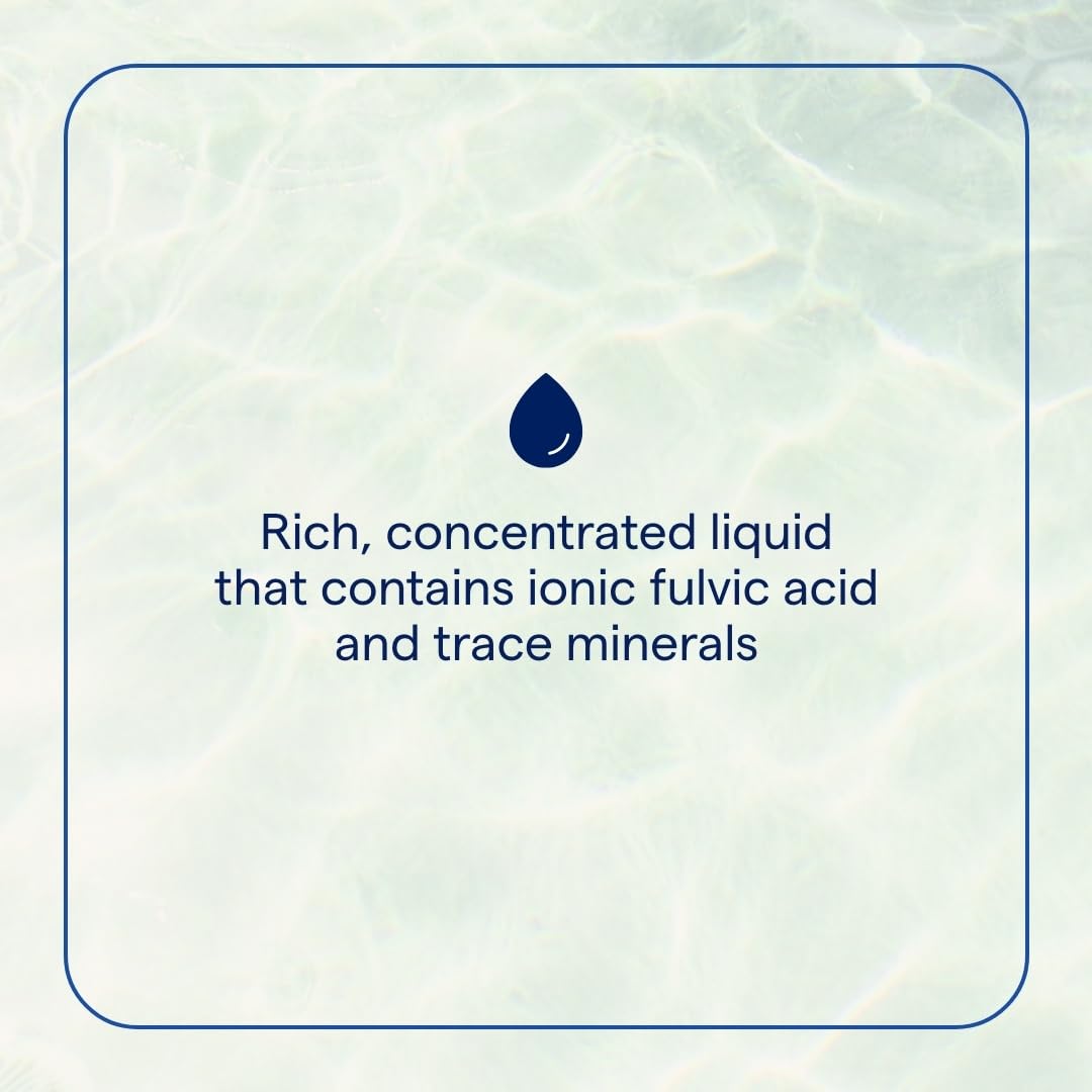 Compte-gouttes Trace Minerals Ionic Fulvic Acid pour une administration précise