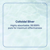 Trace Minerals Argent Colloïdal emballage compact et pratique pour le rangement