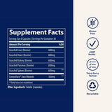 Trace Minerals Beef Organs origine américaine: source et traçabilité