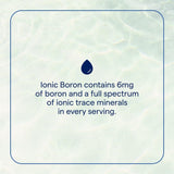 Trace Minerals Bore Ionique: doseur facilitant la mesure quotidienne du bore.