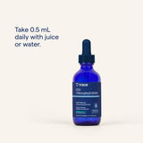 Trace Minerals chlorophylle liquide menthe fraîche: goût agréable sans gluten.