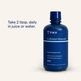 Trace Minerals Colloïdaux: potassium soutient énergie et digestion.