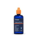 Trace Minerals ConcenTrace: bouteille et compte-gouttes pour reminéraliser l’eau facilement.