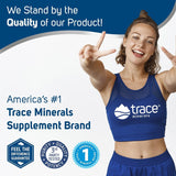 Trace Minerals ConcenTrace, emballage sans gluten et végan pour un choix conscient.
