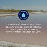 Trace Minerals ConcenTrace, haleine fraîche durable après utilisation.