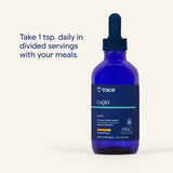 Trace Minerals CoQ10 mélange avec jus: pratique dans une boisson sans effort.