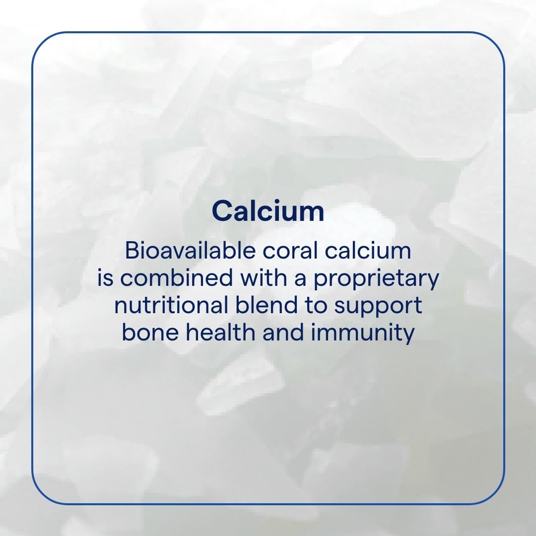 Gélules végétariennes Trace Minerals Coral Calcium prêtes à l'usage