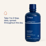 Trace Minerals Cal/Mag/Zinc – dose journalière: utilisation simple.