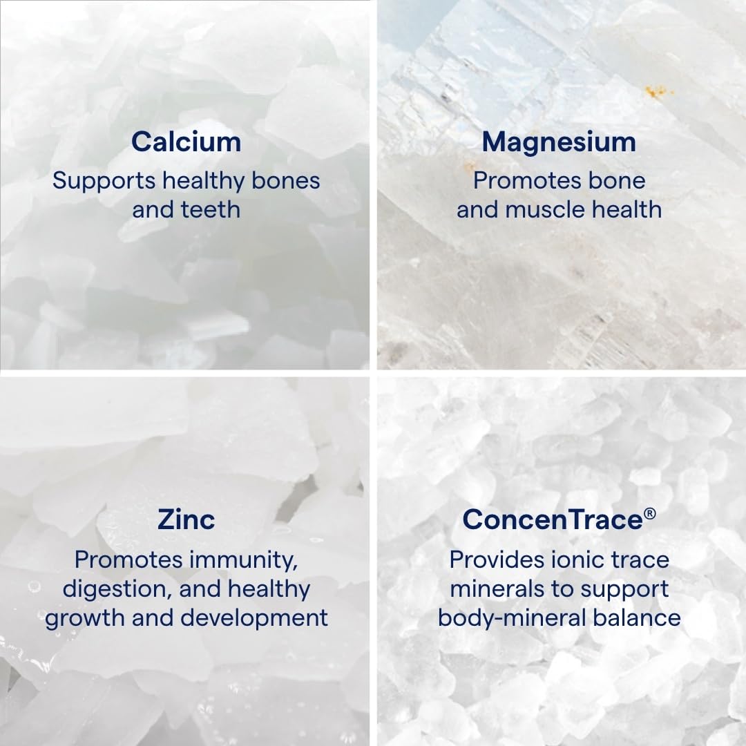 Doseur Trace Minerals – capuchon et mesure pratique pour un dosage quotidien