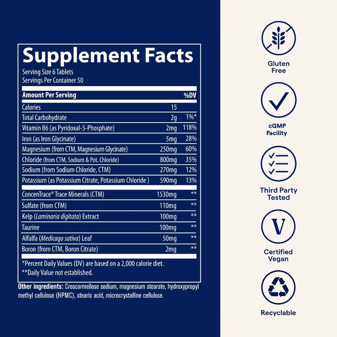 Trace Minerals Electrolyte Stamina – portion pratique à emporter pour l'entraînement.