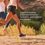 Trace Minerals Electrolyte Stamina – scène sportive avec athlètes utilisant des tablettes.