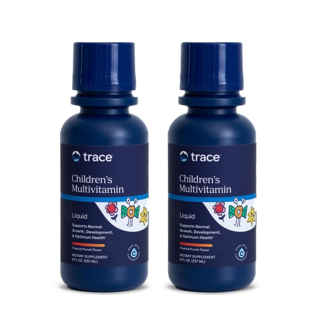 Trace Minerals Enfants Multivitamine, flacon 8oz – apport quotidien en nutriments essentiels