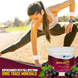 Trace Minerals Immunité : flacon pratique, parfait pour votre routine santé.