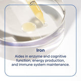 Trace Minerals Ionic Iron - gouttes et pipette pour une absorption facilitée et pratique.