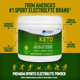 Dose unique mesurée de Trace Minerals Keto Electrolyte pour une utilisation pratique