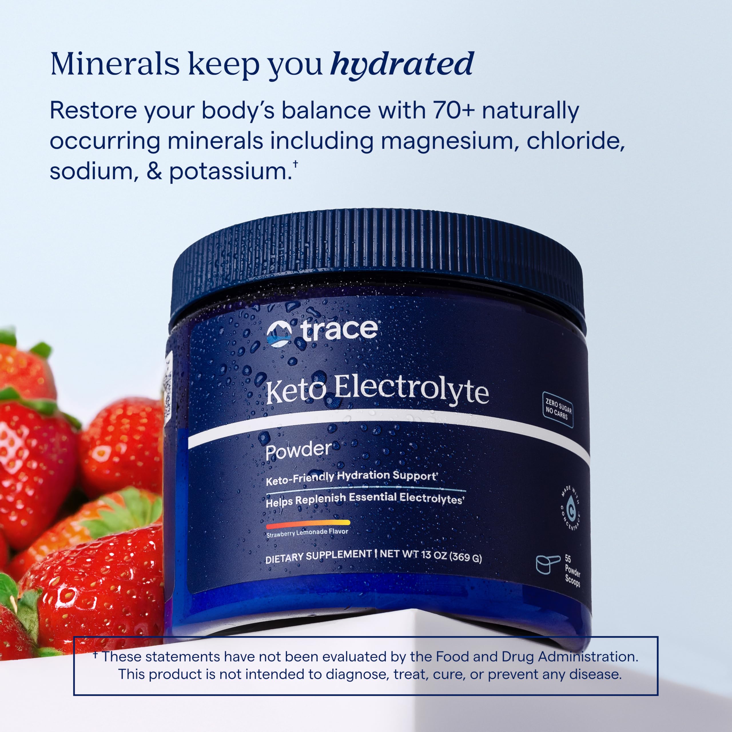 Trace Minerals Keto Electrolyte usage-sport: idéal après l'entraînement.