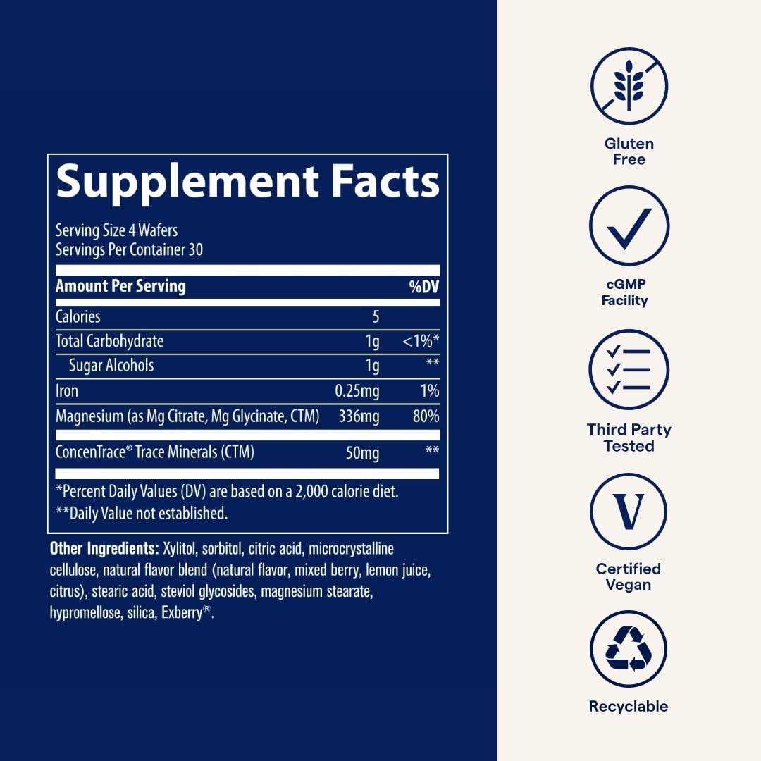 Trace Minerals Magnésium – production durable aux États‑Unis et minéraux reminéralisants.