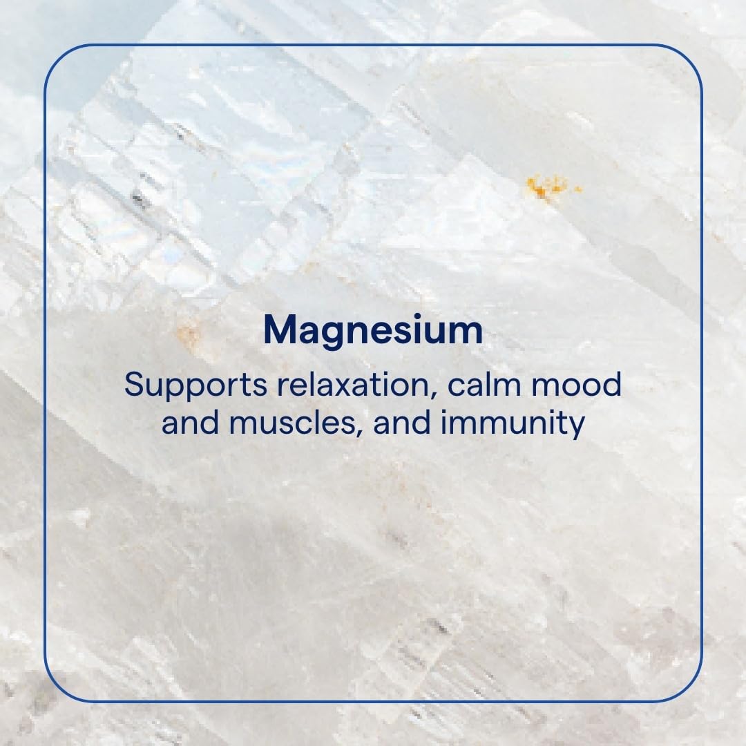 Trace Minerals Magnésium – mélange ConcenTrace et 70 minéraux traces pour relaxation.