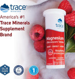 Emballage pratique de 8 tubes Trace Minerals Magnésium Effervescent.