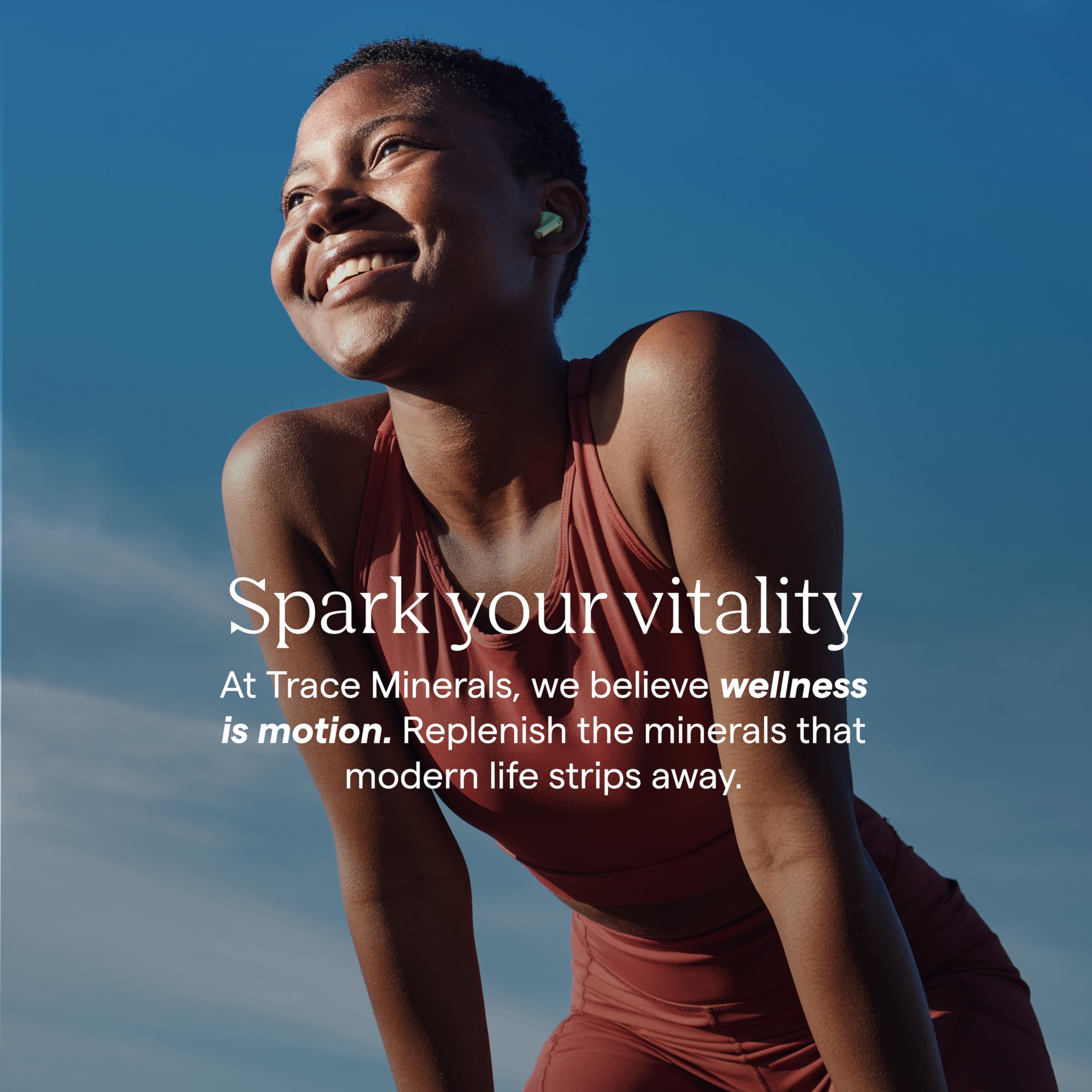 Trace Minerals Magnésium Glycinate – étiquette claire et informative sur le produit.