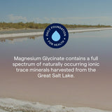 Trace Minerals Glycinate de Magnésium – étiquette lisible facilitant le choix du complément.