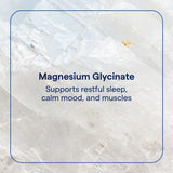 Trace Minerals Magnésium Glycinate Poudre – cuillère-mesure pour dosage précis du soir.
