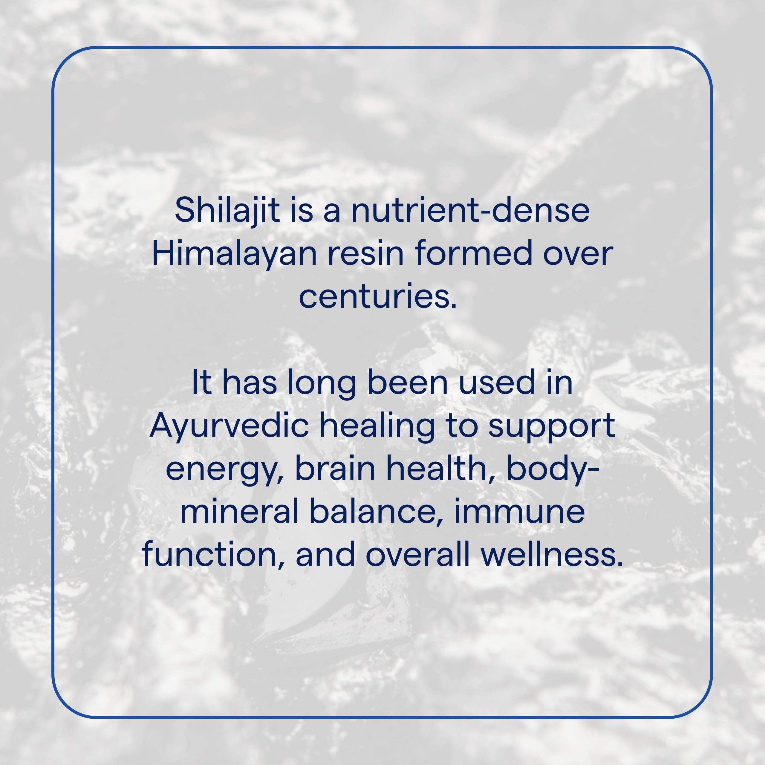 Trace Minerals Miel Shilajit - Etiquetage clair et visuel des bienfaits minéraux