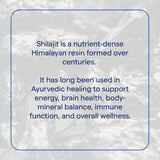 Trace Minerals Miel Shilajit - Etiquetage clair et visuel des bienfaits minéraux