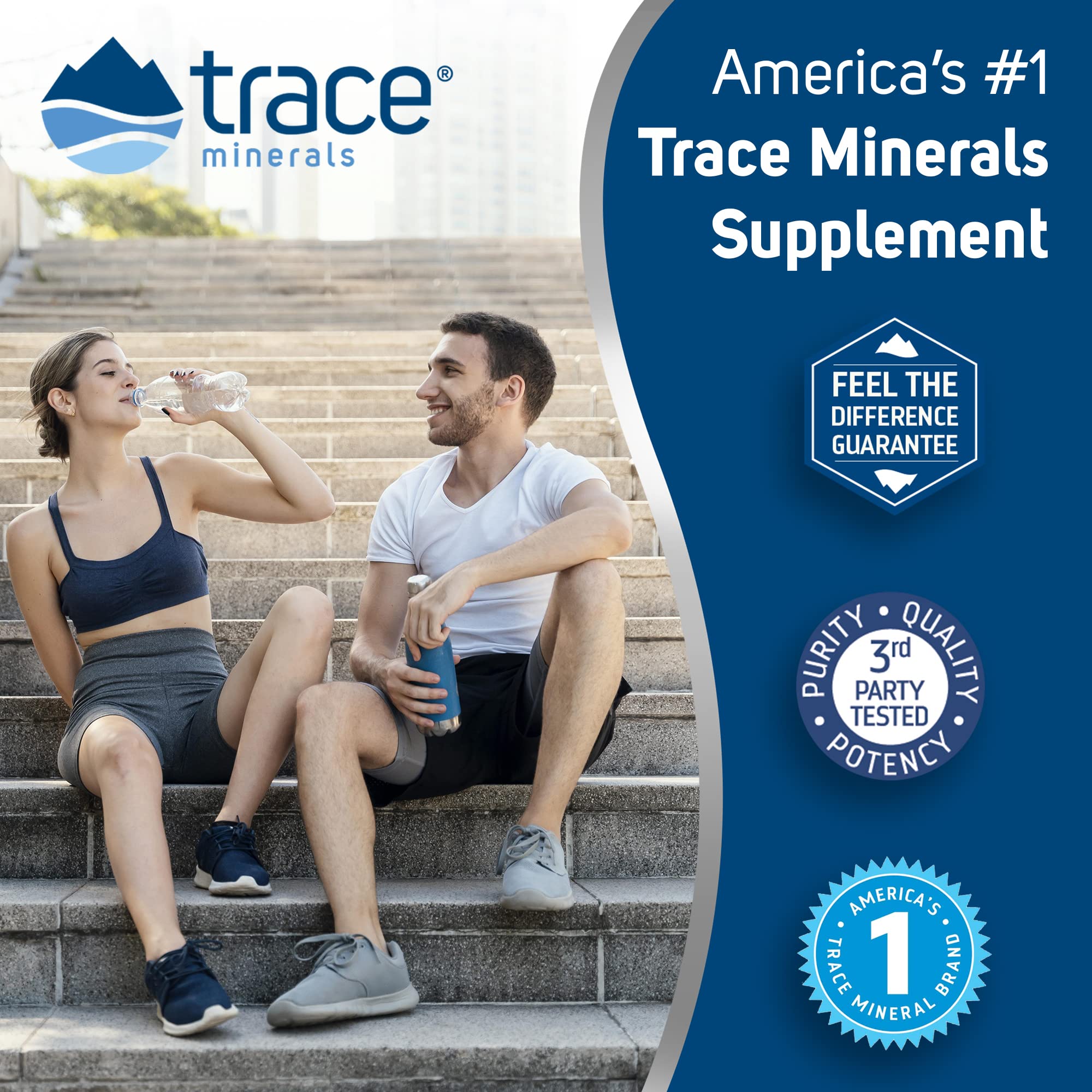 Trace Minerals Optimal pH - emballage sûr et traçable, garantie de qualité