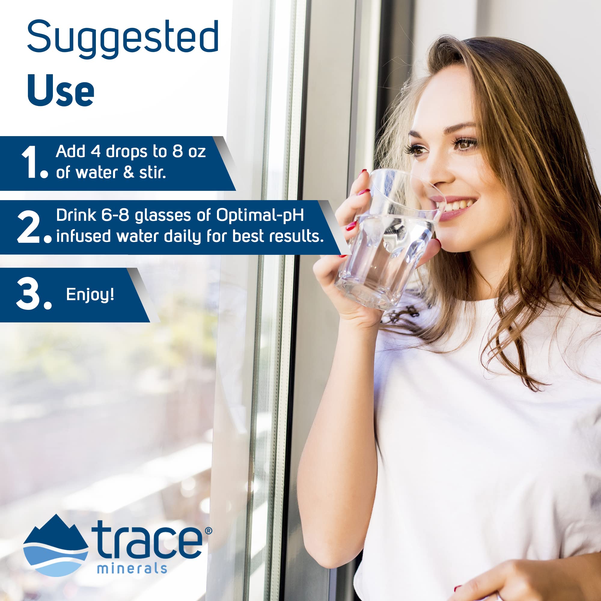 Trace Minerals Optimal pH - pipette-doseuse facilitant l’usage quotidien