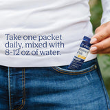 Trace Minerals Power Pak, poudre vitamine-C orange-mangue, mélange aromatique revitalisant.