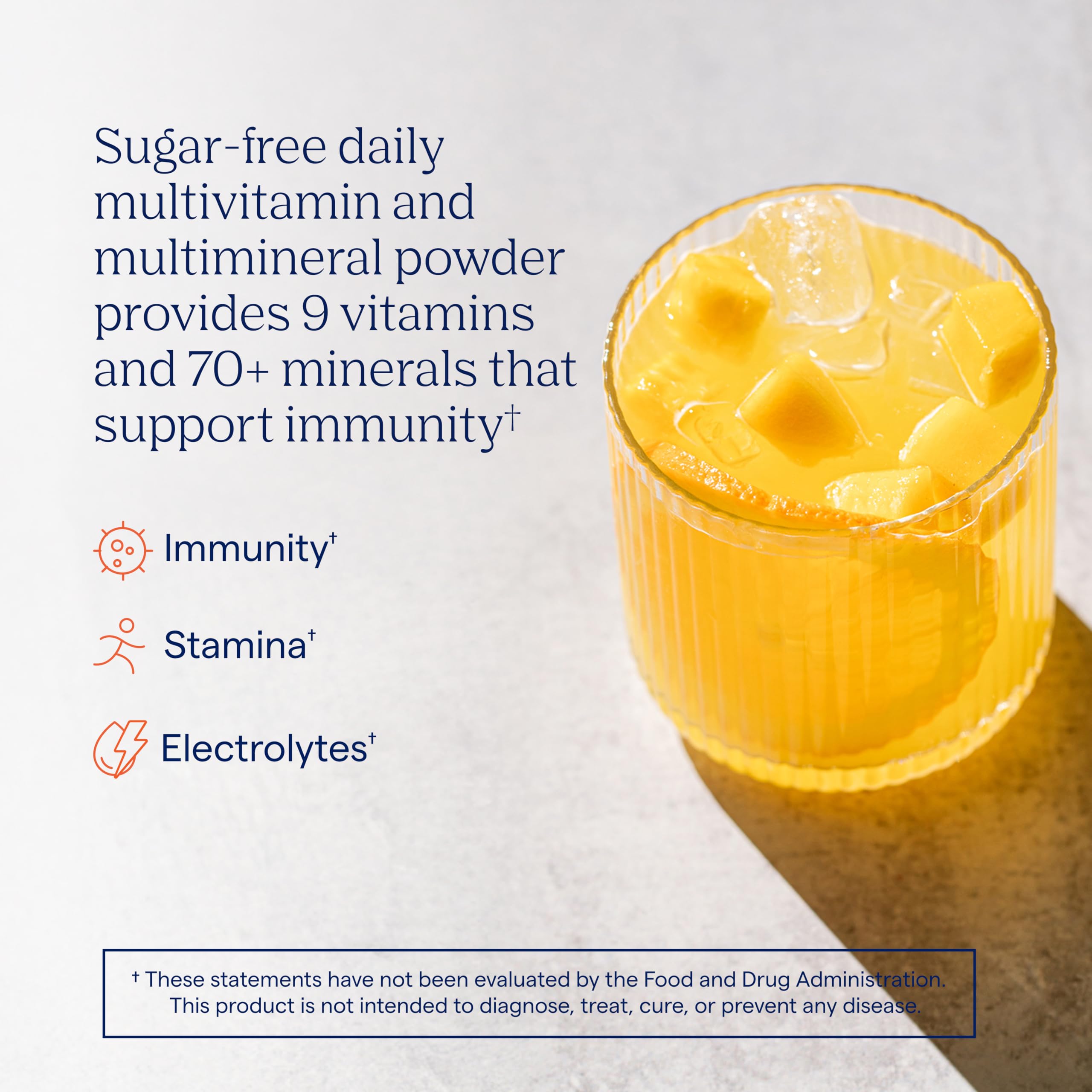 Trace Minerals Power Pak, verre eau, boisson rafraîchissante et hydratante.