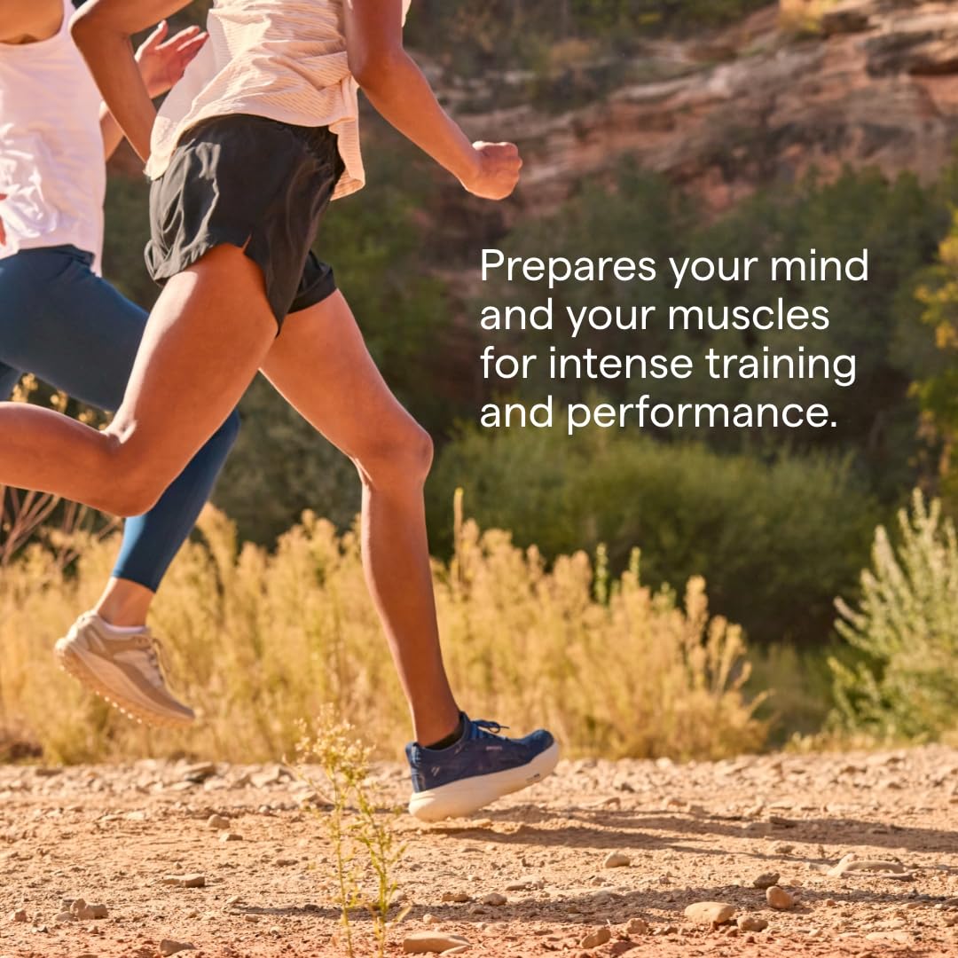 Trace Minerals Pre-Workout goût framboise citronnade, saveur rafraîchissante pour stimuler l'entraînement