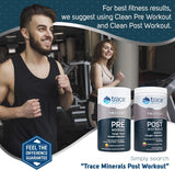 Trace Minerals Pre-Workout récolté durablement aux États‑Unis, garantie d’origine et de qualité