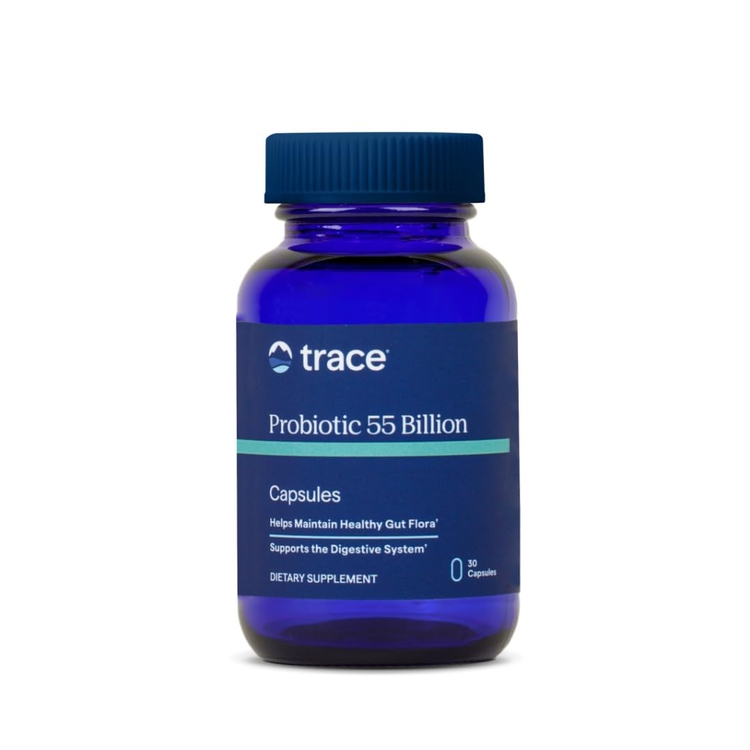 Trace Minerals Probiotic 55 Milliards – capsule facile à prendre au quotidien.