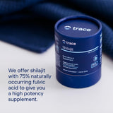 Trace Minerals Shilajit Resin ConcenTrace équilibre minéral ionique