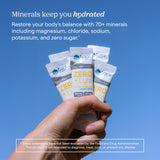 Trace Minerals ZeroLyte, sel de mer ancien pour l'équilibre électrolytique.