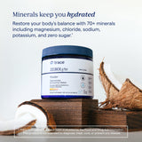 Trace Minerals ZeroLyte boisson prête à boire après l'entraînement pour rétablir les minéraux.